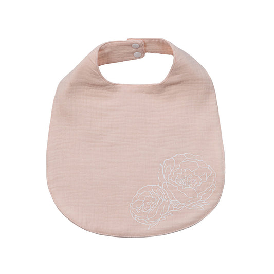 Soft Pink Waterproof Shield Baby Bib