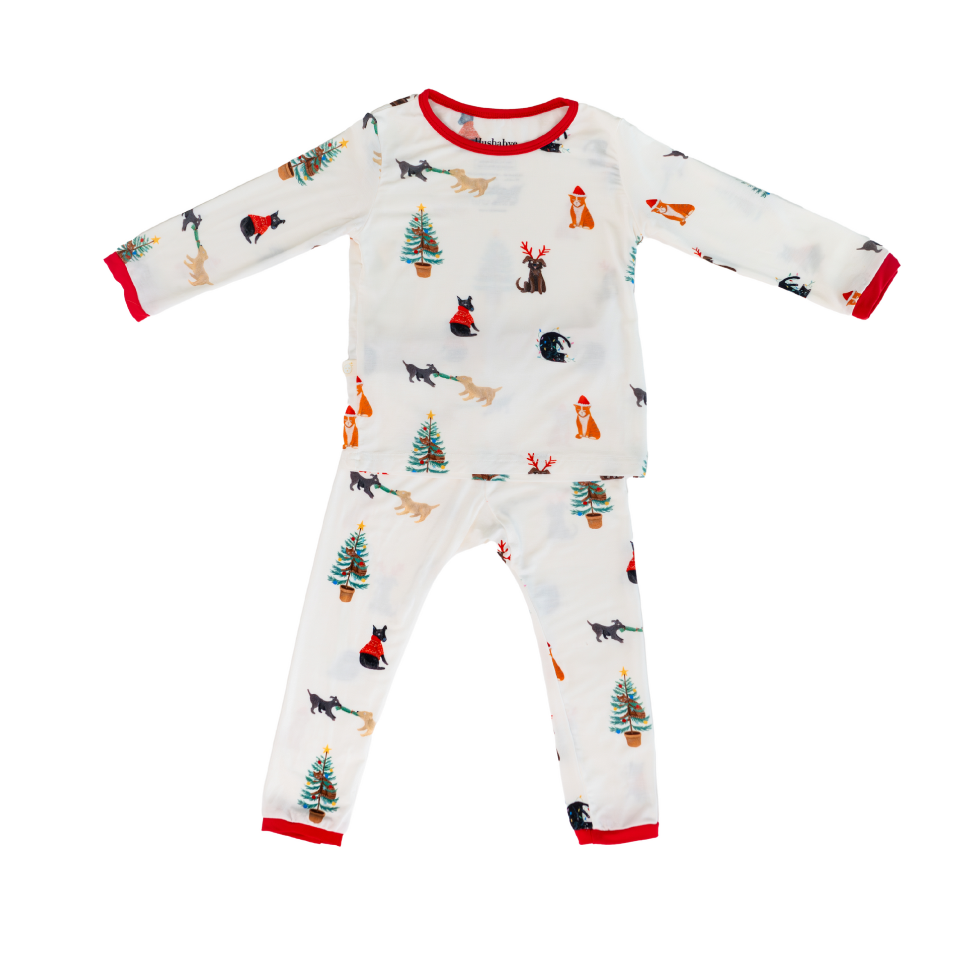Bamboo Pajamas in Santa Paws