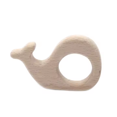 Dugong Beech Wood Teether