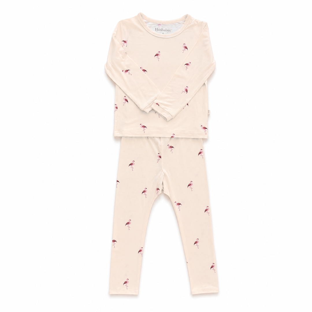 Bamboo Pajamas in Flamingo