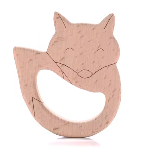 Fox Beech Wood Teether