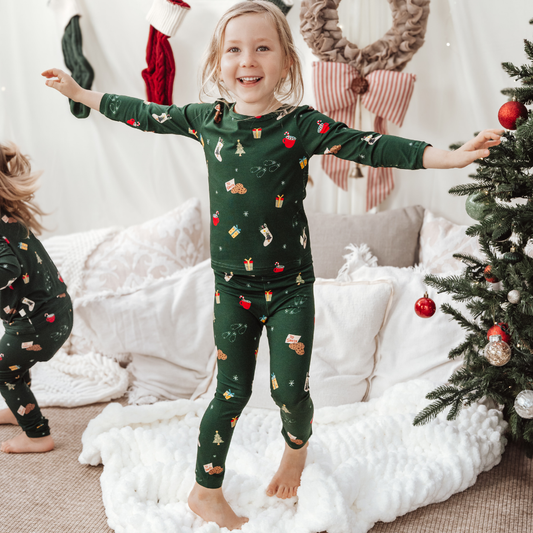 Bamboo Pajamas in Night Before X-Mas