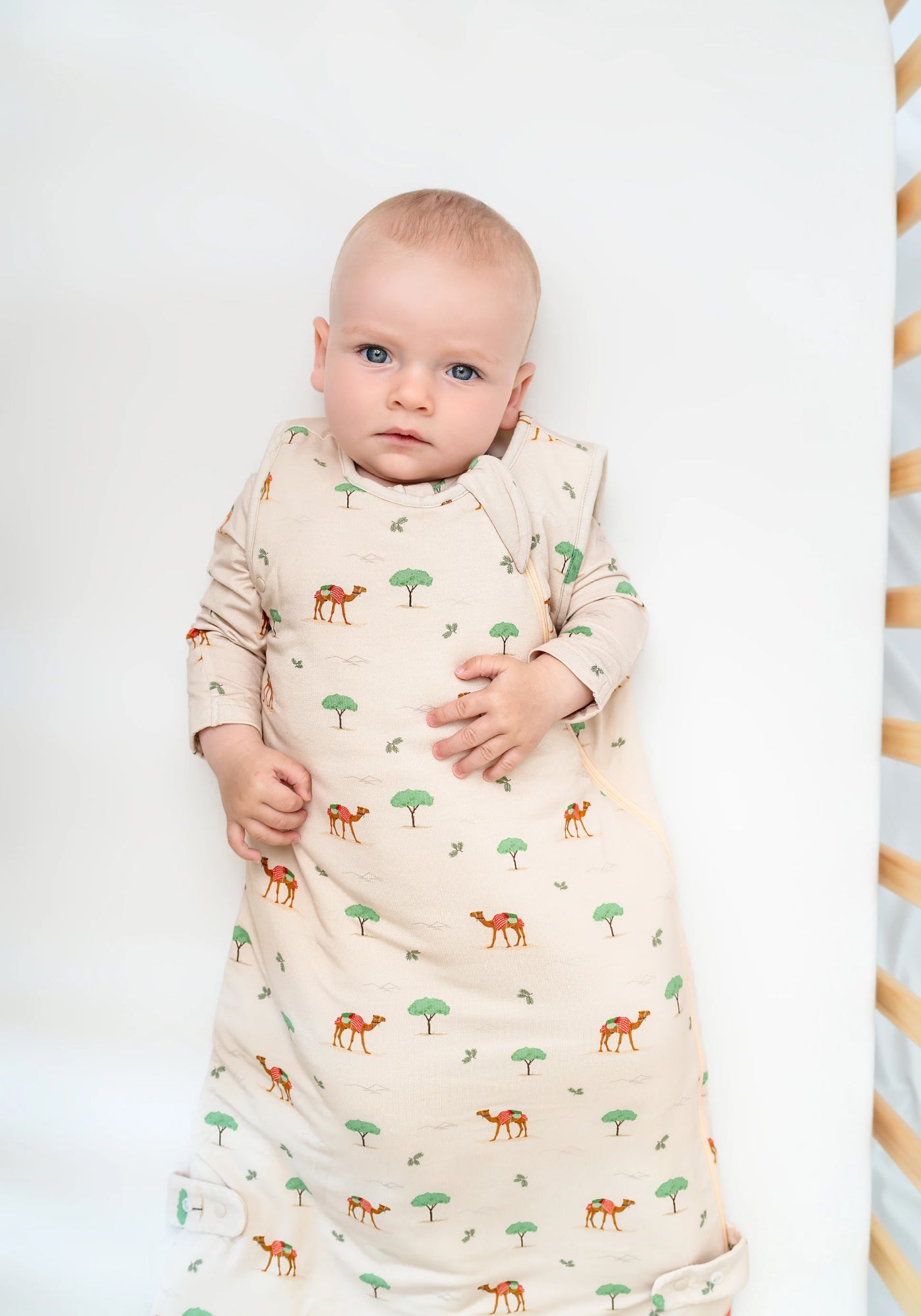 Baby Sleep Bag in Camel - S