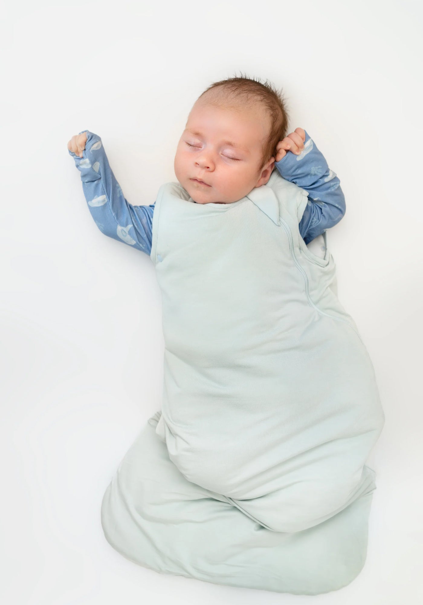 Baby Sleep Bag in Mint Green M