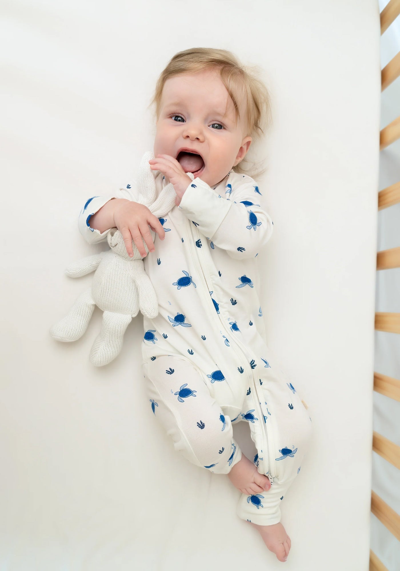 Baby Sleepsuit in Turtles 12-18 Months