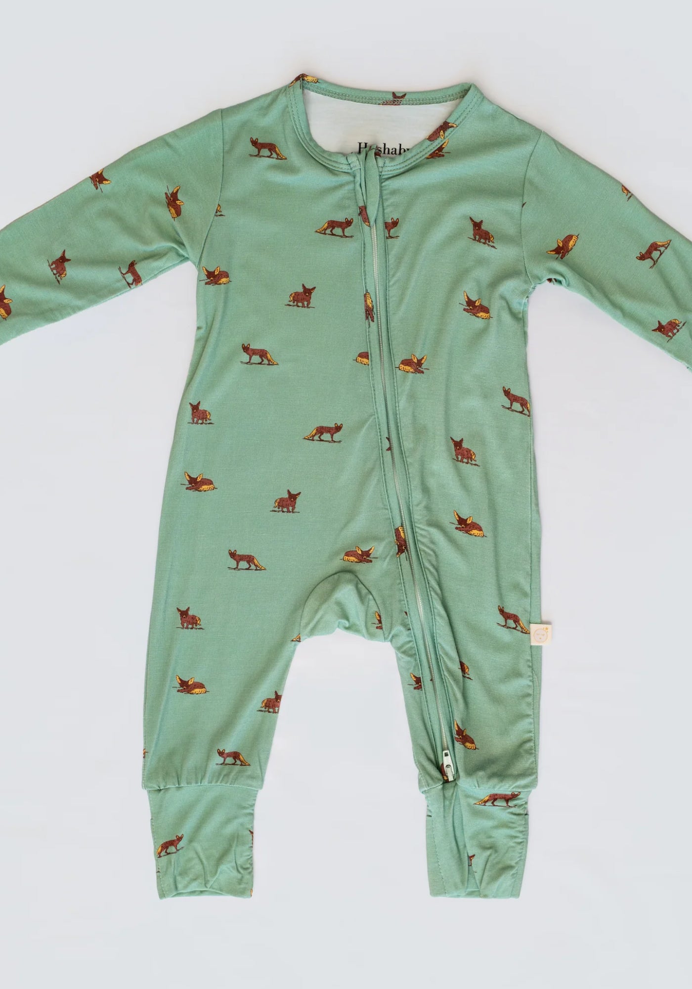 Zippered Sleepsuits in Desert Fox Gift Box