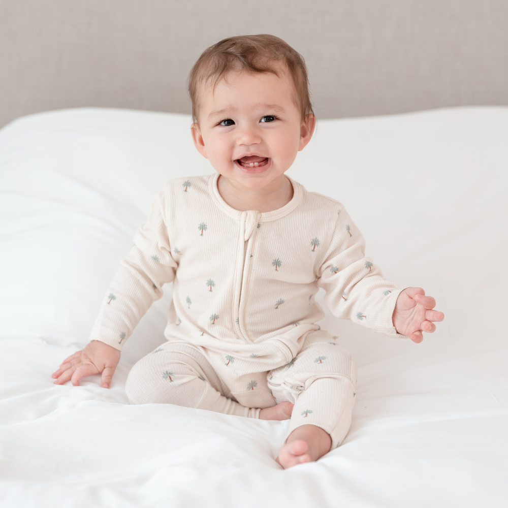 Blush Brushed - 3 Piece Sleepsuit Set