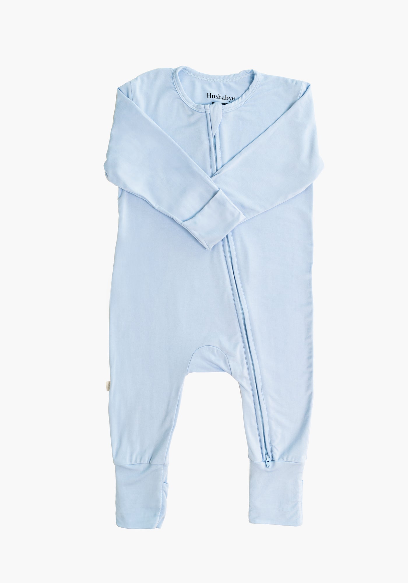 Zippered Sleepsuit in Baby Blue