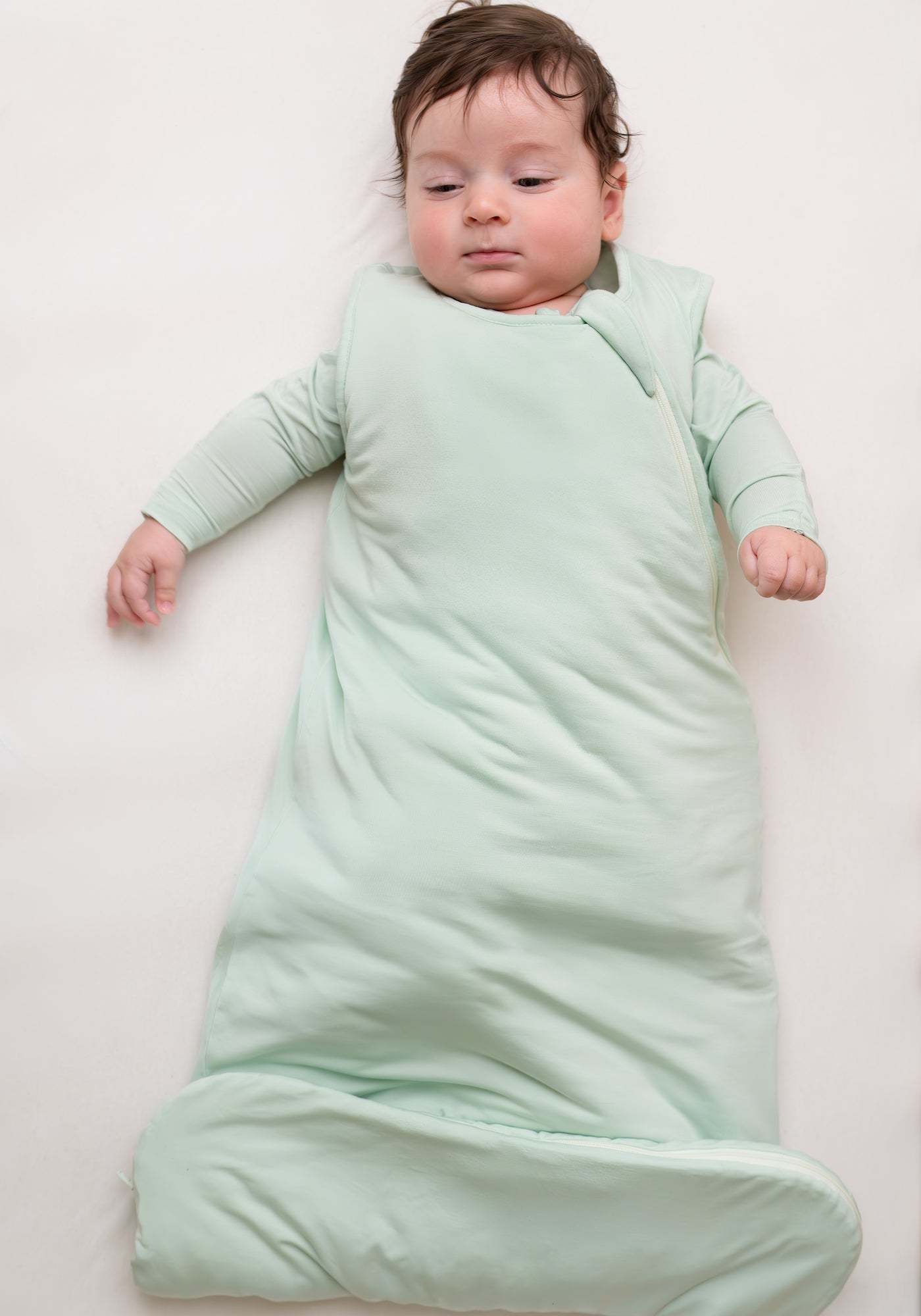 Baby Sleep Bag in Light Sage - M