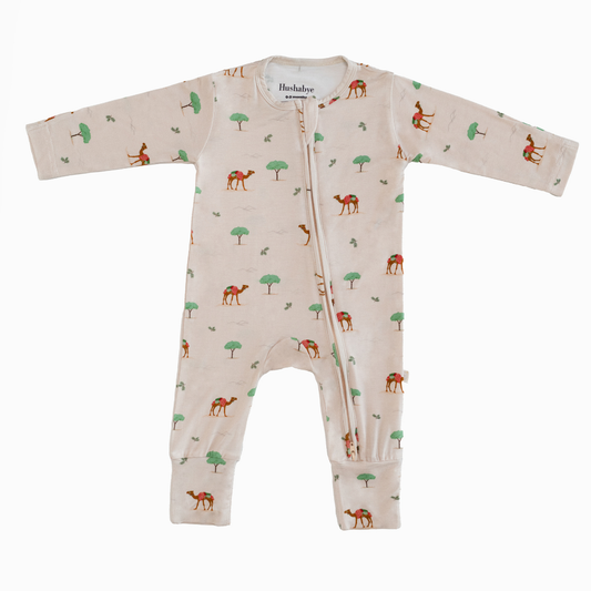 Camel Baby Sleepsuits