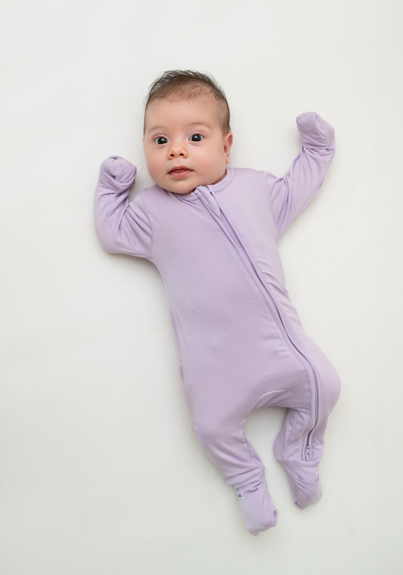 Baby Sleepsuit in Lilac 3- 6 Months
