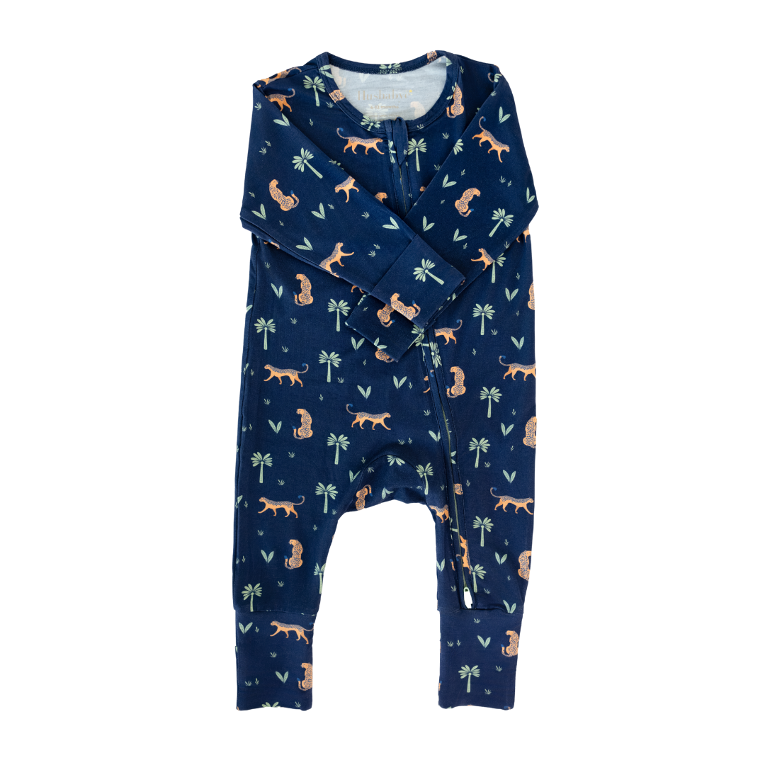 Baby Sleep Suits in Arabian Leopard 3-6 Months 