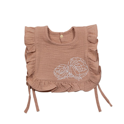 Ruffle Baby Bib