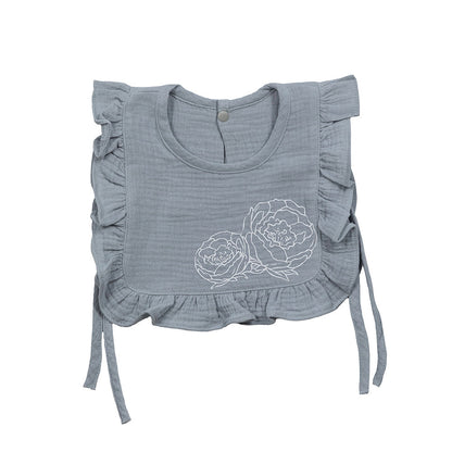Ruffle Baby Bib
