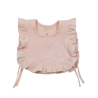 Ruffle Baby Bib