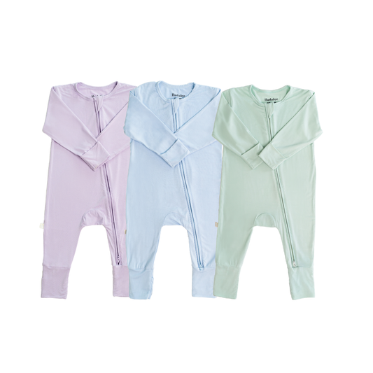 Pastel Sleepsuit 3 Piece Set