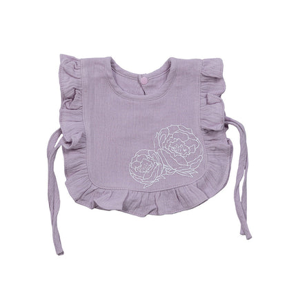 Ruffle Baby Bib