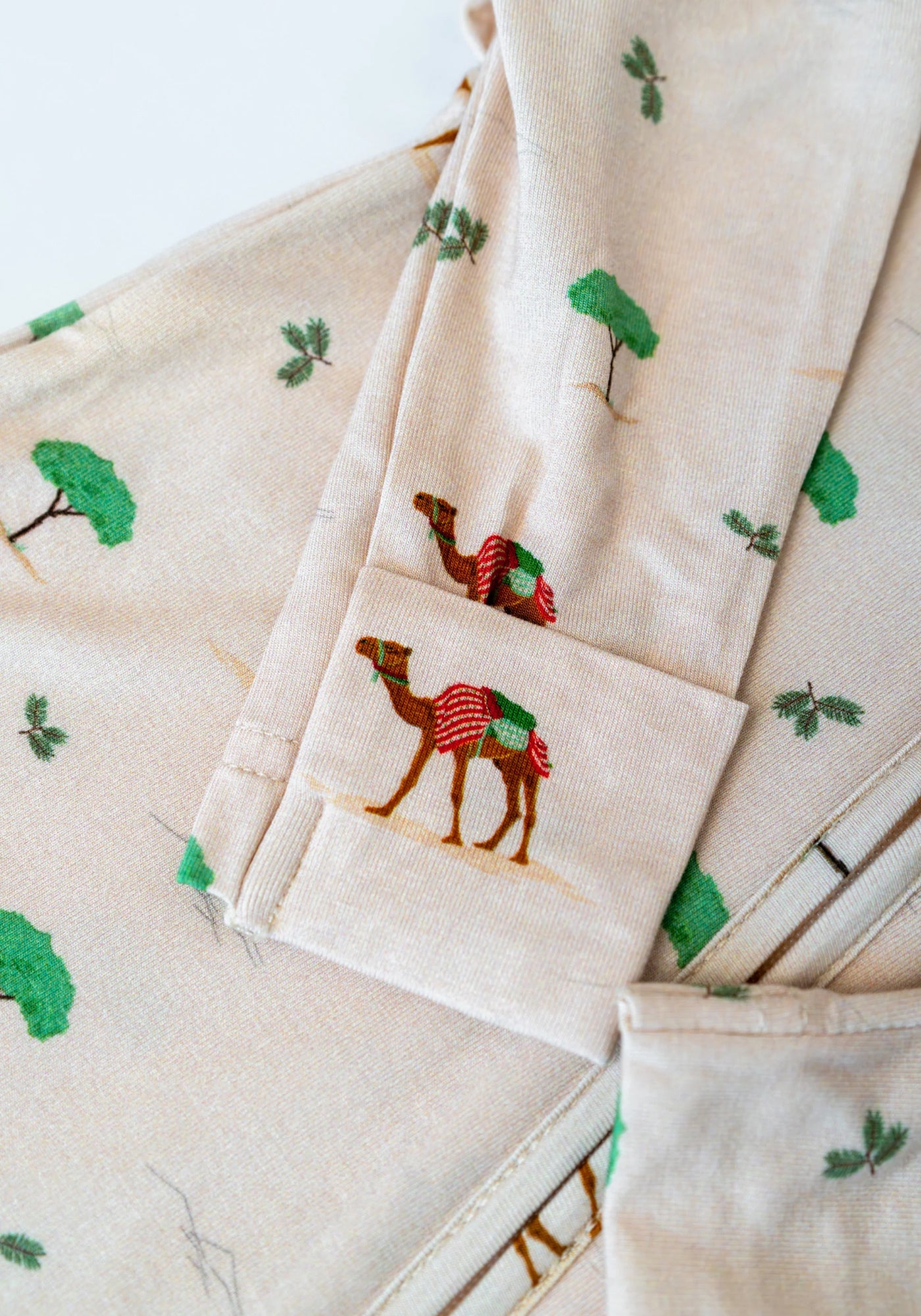 Zippered Sleepsuit in Camel