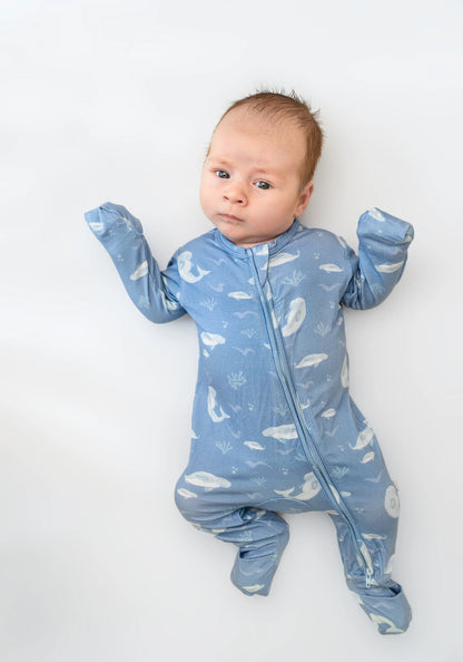 Zippered Sleepsuit in Dugong