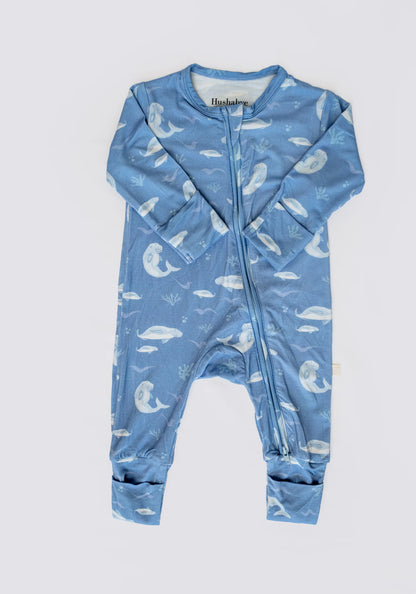 Zippered Sleepsuit in Dugong