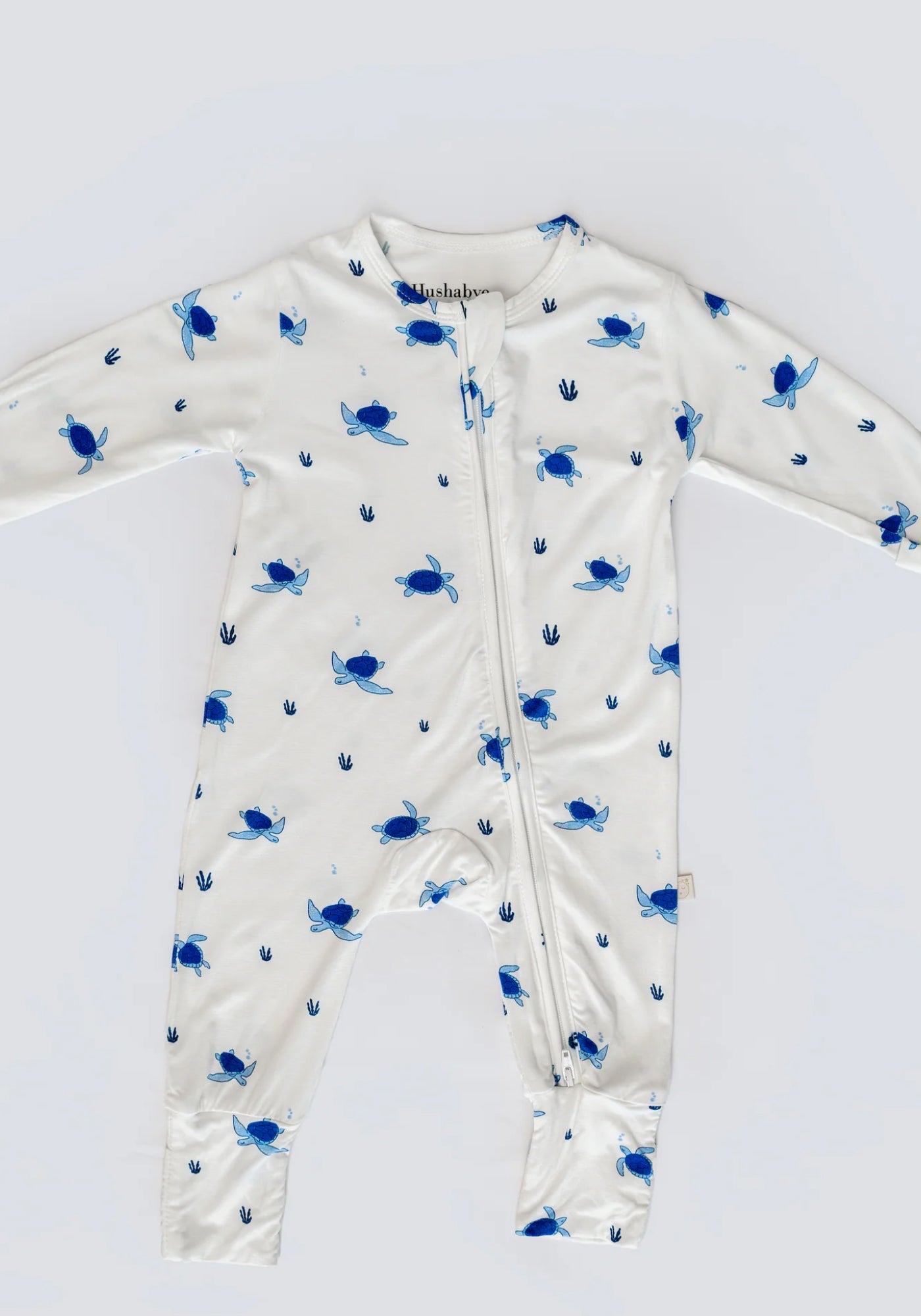 Zippered Sleepsuit in Turtles