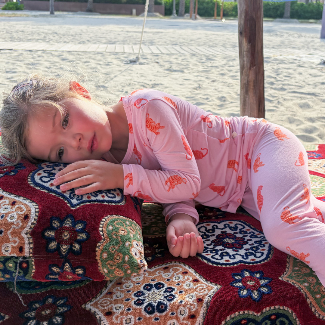 Bamboo Pajamas in Tiger