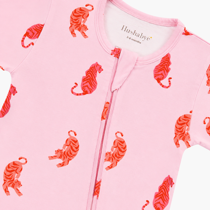 Zippered Sleepsuit in Tiger